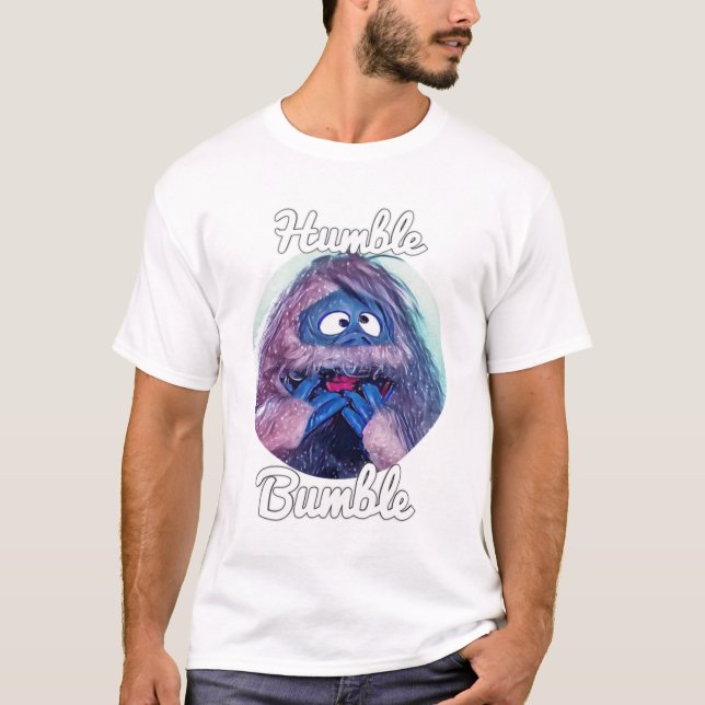 Humor-Hummel-Monster T-Shirt (Vorderseite)