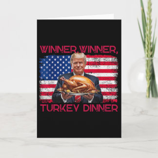 Humor Lustig Trump Gewinner Gewinner Truthahn Aben Karte