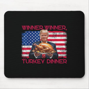 Humor Lustig Trump Gewinner Gewinner Truthahn Aben Mousepad