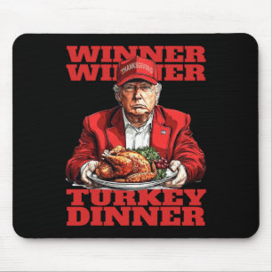 Humor Lustig Trump Gewinner Gewinner Truthahn Aben Mousepad
