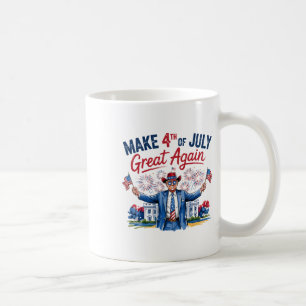 Humor Lustig Trump Macht 4. Juli wieder großartig Kaffeetasse