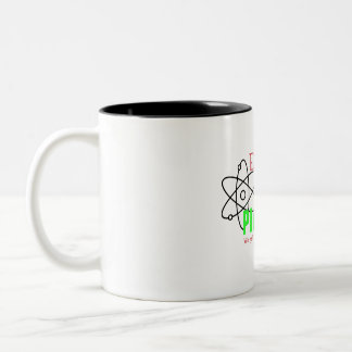 Humor Science Nuklear Plutonium T - Shirt witzig Zweifarbige Tasse