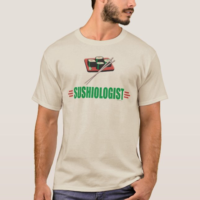 Humor Sushi T-Shirt (Vorderseite)