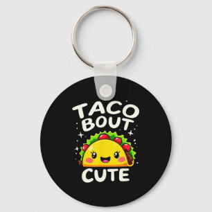 Humor-Taco über süße Mädchen-Geburtstagsfeier Schlüsselanhänger