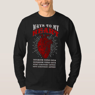 Humorale Anatomie des Herzkardiologen Herz Survi T-Shirt