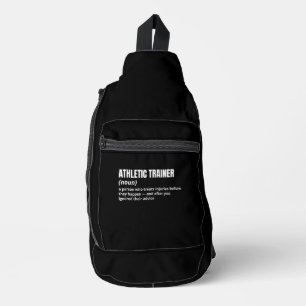 Humorale Athletiktrainer Bedeutung Crossbody Bag