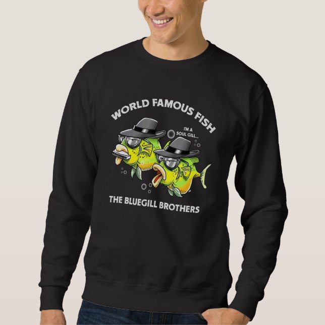 Humorale Blues Music Bluegill Brothers Sweatshirt (Vorderseite)