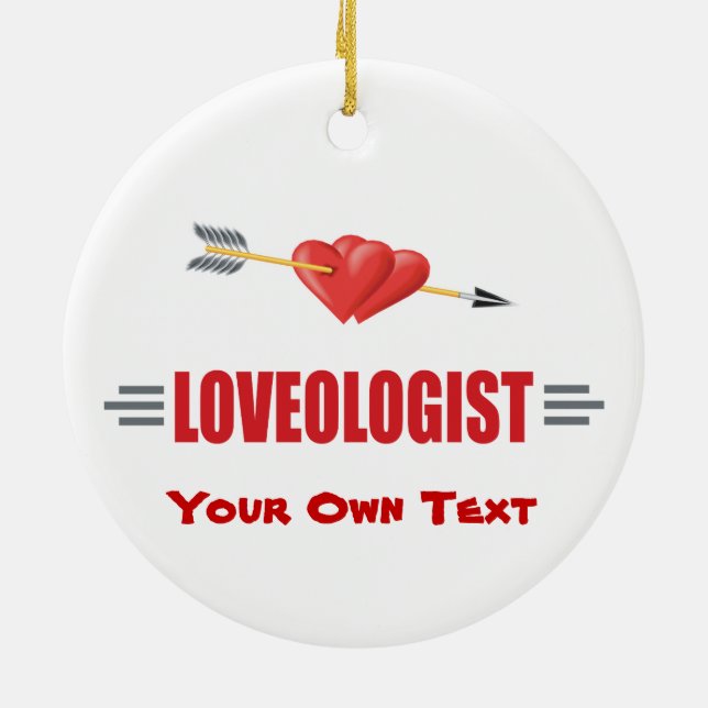 Humorale Cupid-Liebe Keramikornament (Hinten)