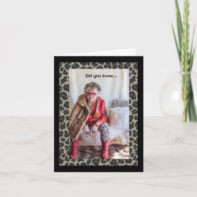 Humorale Feststellung, dass Stressfaktor Desserts- Karte (Vorderseite)