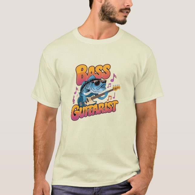 Humorale Fischerei Art: Baseballdesigns T-Shirt (Vorderseite)