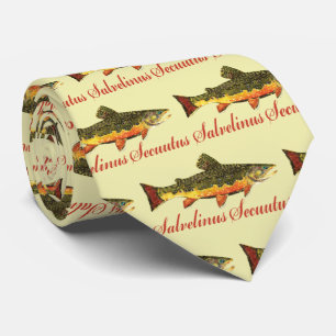 Humorale Forellenfischerei Krawatte