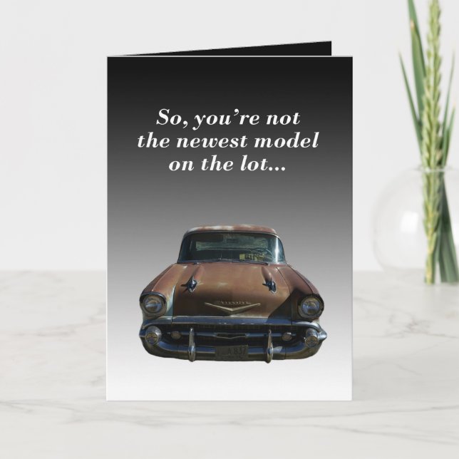 Humorale Geburtstagskarte für alle Einladung (Vorderseite)