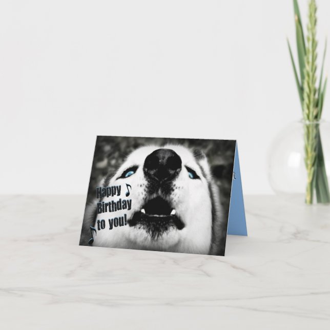 Humorale Geburtstagskarte Karte (Vorderseite)