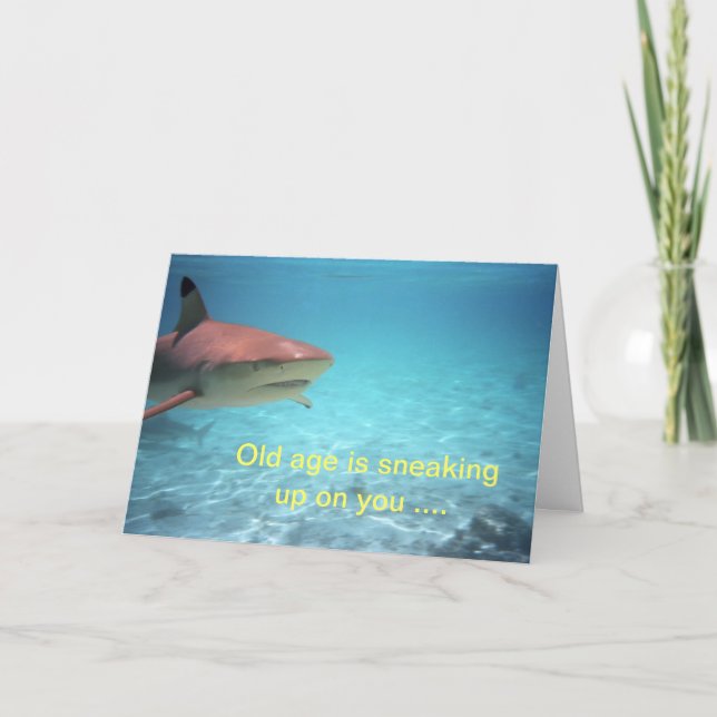 Humorale Geburtstagskarte Karte (Vorderseite)