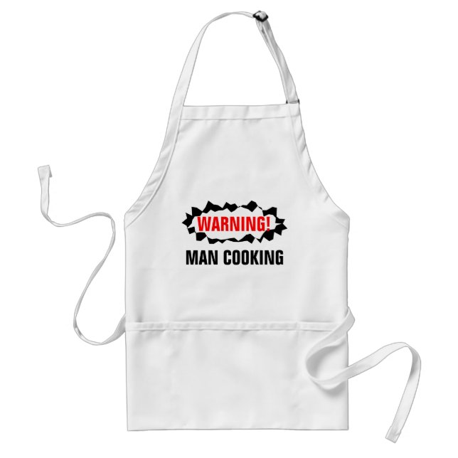 Humorale GRILLEN Schürze für Männer | Kochkunde (Vorne)