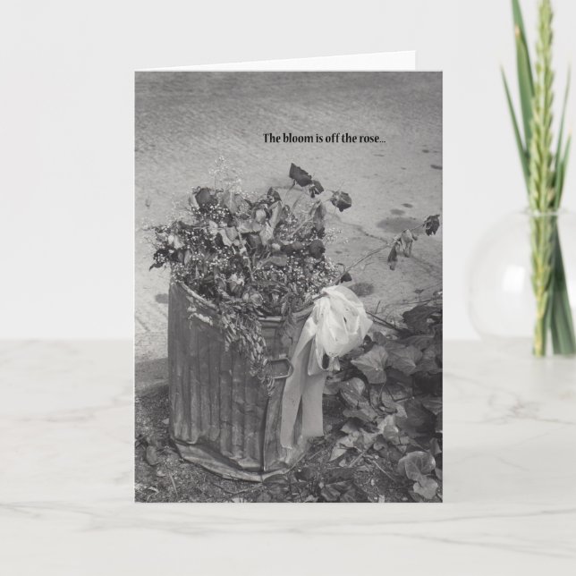 Humorale Grußkarten Karte (Vorderseite)