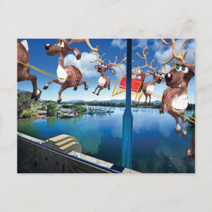 Humorale Postkarten der Pilgerreise des Weihnachts