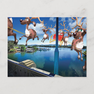 Humorale Postkarten der Pilgerreise des Weihnachts