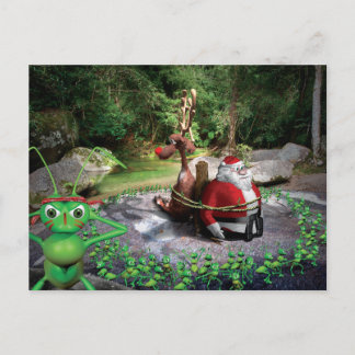 Humorale Postkarten der Pilgerreise des Weihnachts