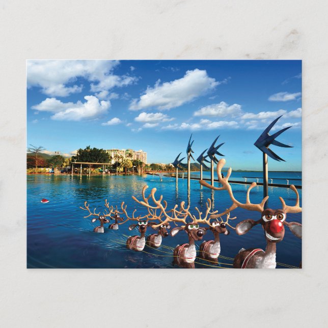 Humorale Postkarten der Pilgerreise des Weihnachts (Vorderseite)