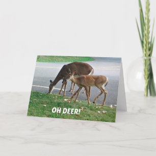 Humorale verspätete Geburtstagswünsche Karte