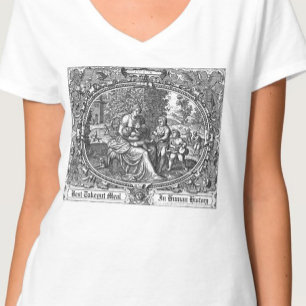 Humorale Vintage Stillzeit T-Shirt