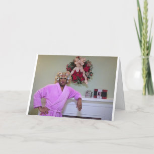 Humorale Weihnachtskarte Feiertagskarte