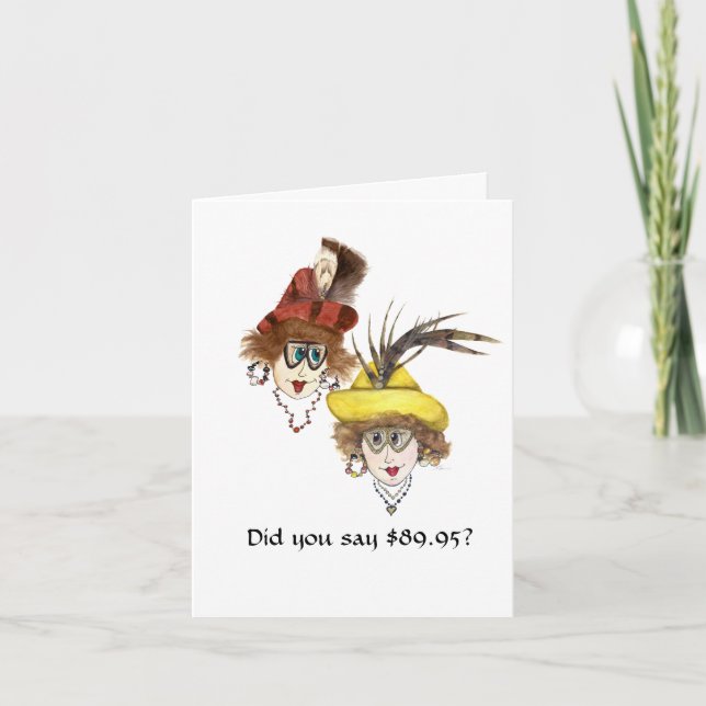 Humoraler 90. Geburtstag für Frauen Karte (Vorderseite)