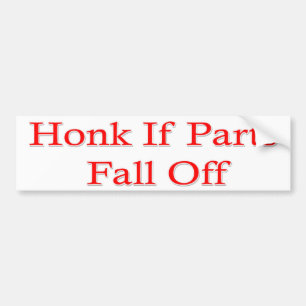 Humoraler Autoaufkleber