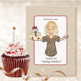 Humoraler Cartoon Funny Sprichwort 40. Geburtstag Karte