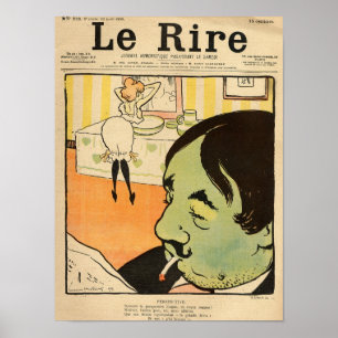 Humoraler Cartoon Poster