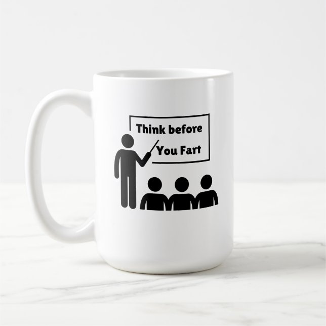 Humoraler Farb-Kaffee Kaffeetasse (Links)