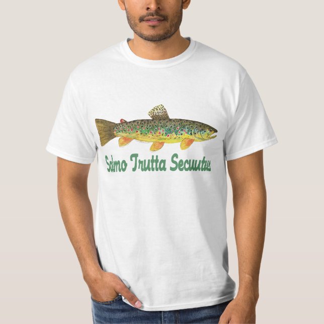 Humoraler Fisch, Fischerei, Fischfang T-Shirt (Vorderseite)