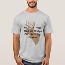 Humoraler Hirschjagd-T - Shirt