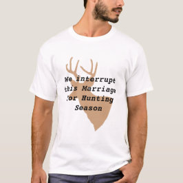 Humoraler Hirschjagd-T - Shirt