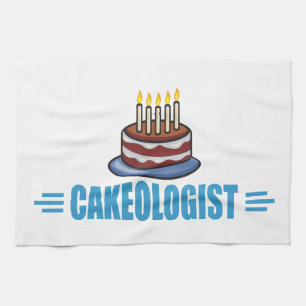 Humoraler Kakeologe Baker Geschirrtuch