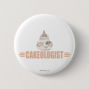 Humoraler Kuchendekor Button