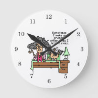 Humoraler Lass Grumpy Sleep