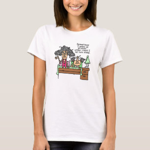 Humoraler Lass Grumpy Sleep T-Shirt