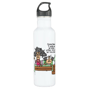 Humoraler Lass Grumpy Sleep Trinkflasche
