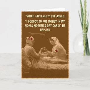 Humoraler Muttertag Karte