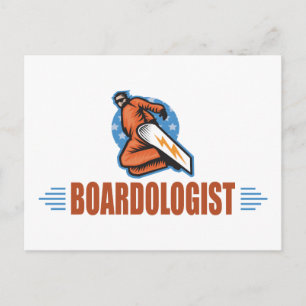 Humoraler Snowboarder Spaß Snowboarden Wintersport Postkarte