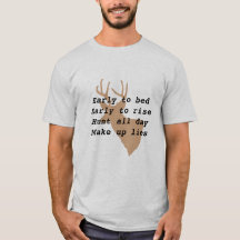 Humoraler T - Shirt der Hirschjagd