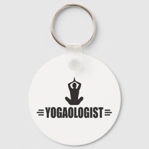Humoraler Yoga Schlüsselanhänger