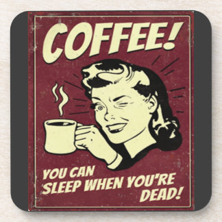 Humorales Design des Vintagen Untersetzer (Set von