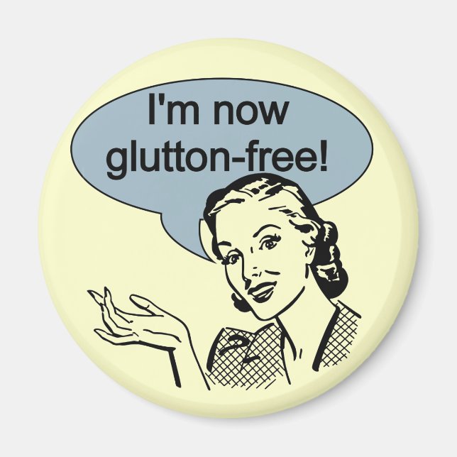 Humorales Dieting Glutton Free Magnet (Vorne)