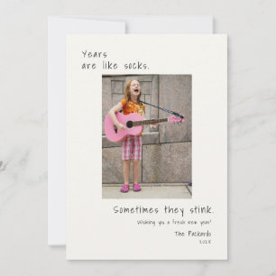 Humorales Foto Feiertagskarte