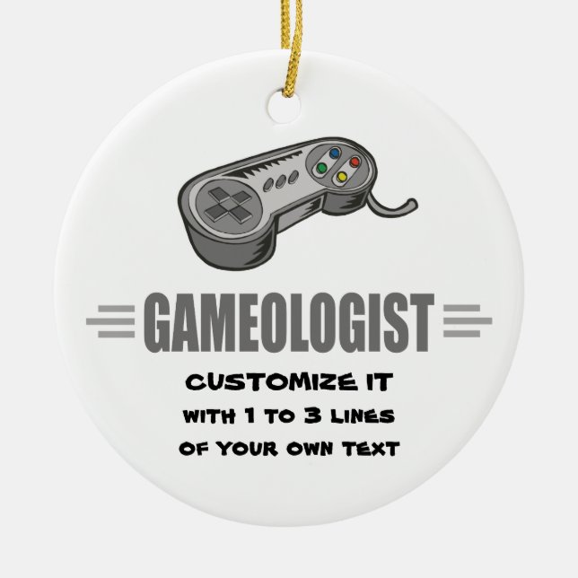 Humorales Gaming Keramikornament (Vorne)