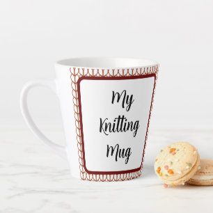 Humorales Knittern Milchtasse
