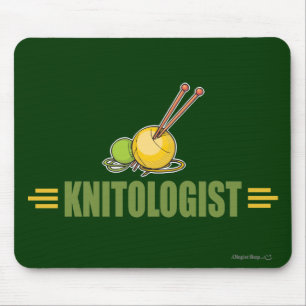 Humorales Knittern Mousepad